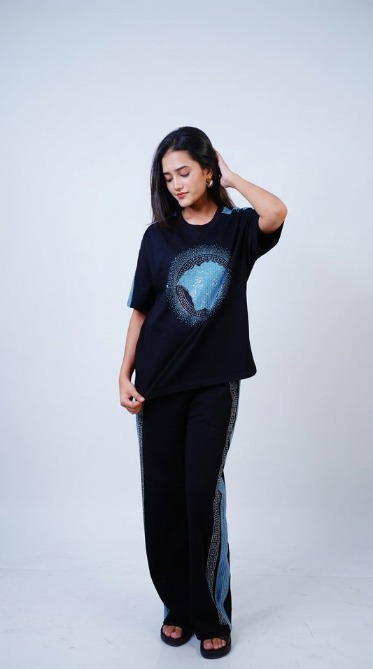 Midnight Crystal Medusa Co-Ord Set