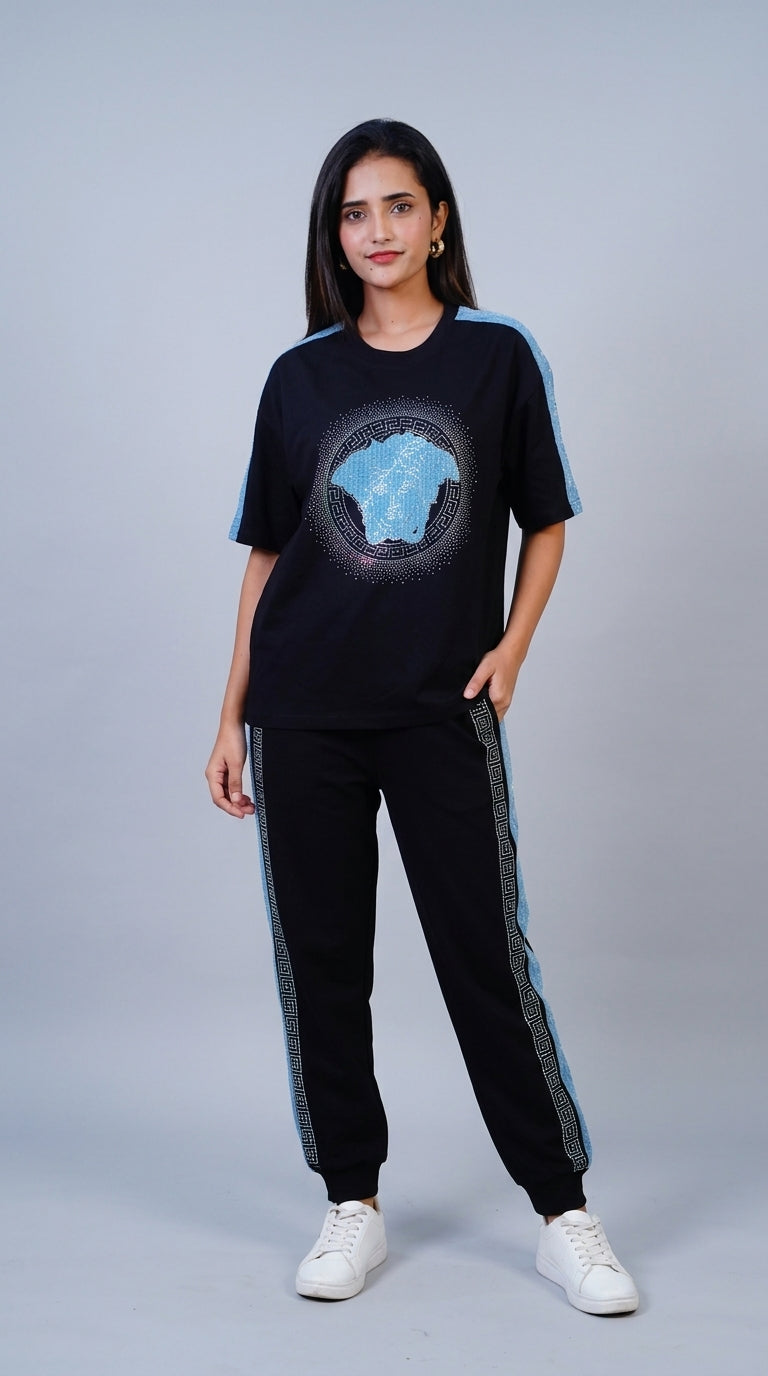 Midnight Crystal Medusa Co-Ord Set